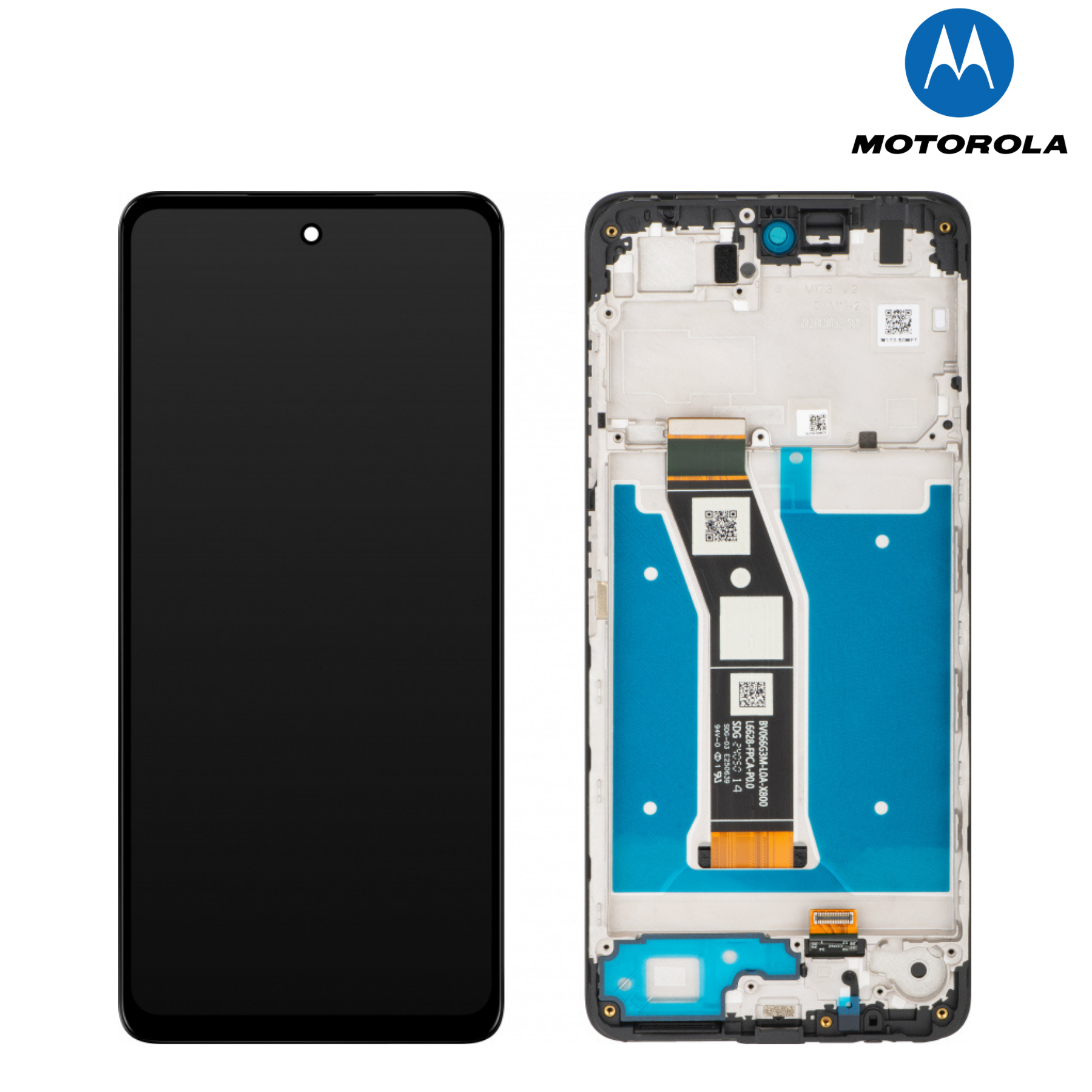 Motorola Edge 30 Fusion Cosmic Grey Service Pack LCD